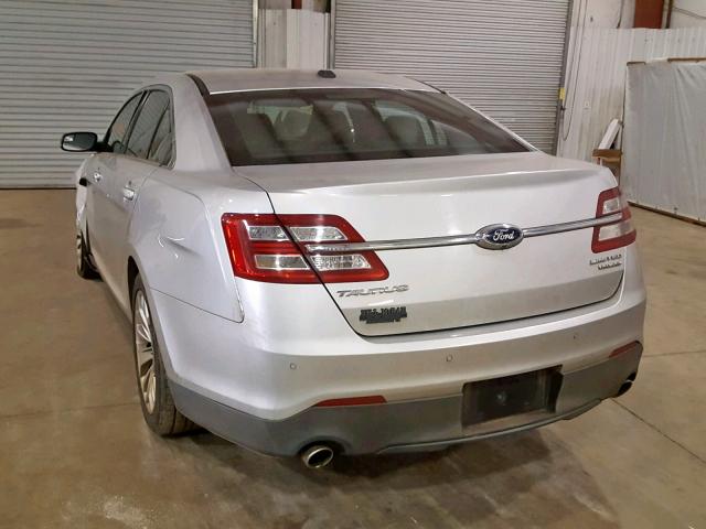 1FAHP2F83DG138688 - 2013 FORD TAURUS LIM SILVER photo 3