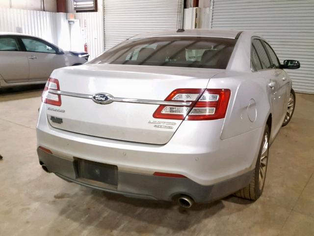 1FAHP2F83DG138688 - 2013 FORD TAURUS LIM SILVER photo 4