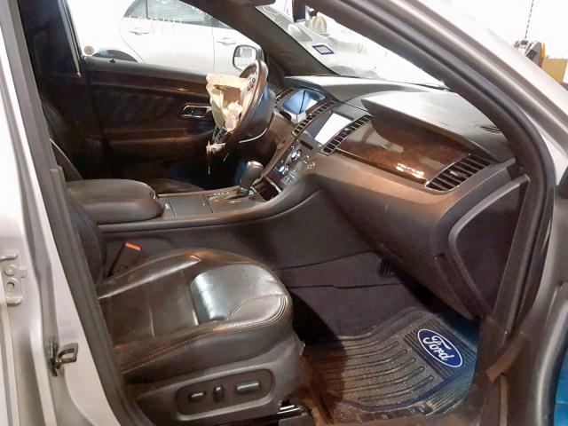 1FAHP2F83DG138688 - 2013 FORD TAURUS LIM SILVER photo 5