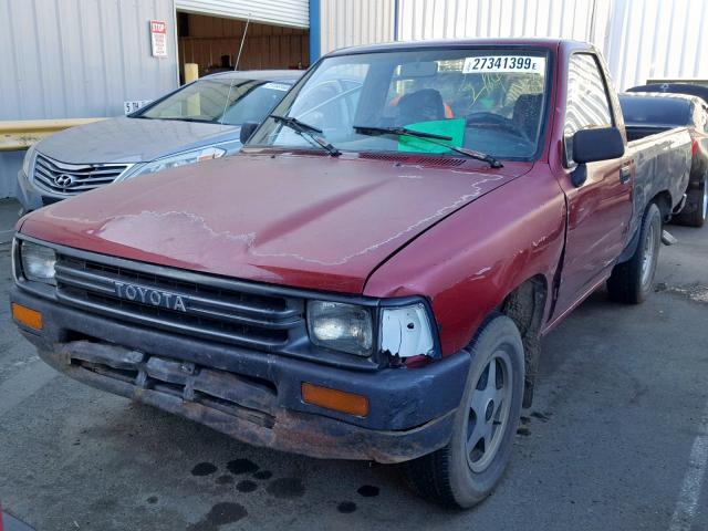 JT4RN81A8M0081415 - 1991 TOYOTA PICKUP 1/2 TWO TONE photo 2