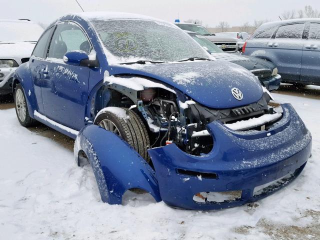 3VWPW31C57M518455 - 2007 VOLKSWAGEN NEW BEETLE ლურჯი ფოტო 1