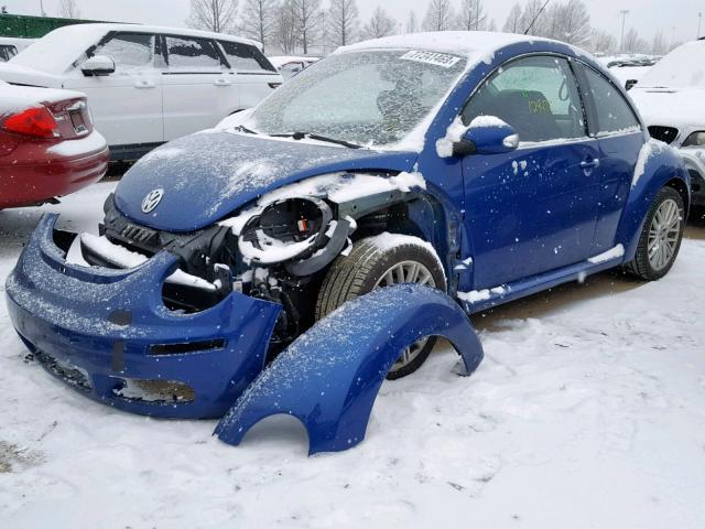 3VWPW31C57M518455 - 2007 VOLKSWAGEN NEW BEETLE ლურჯი ფოტო 2