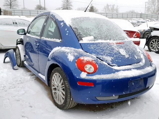 3VWPW31C57M518455 - 2007 VOLKSWAGEN NEW BEETLE ლურჯი ფოტო 3