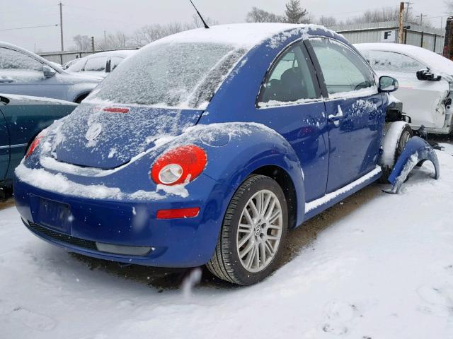 3VWPW31C57M518455 - 2007 VOLKSWAGEN NEW BEETLE ლურჯი ფოტო 4