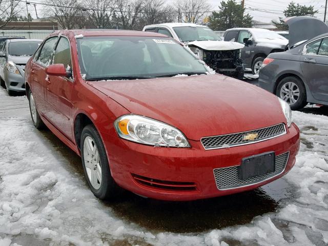 2G1WB5E39E1150603 - 2014 CHEVROLET IMPALA LIM RED photo 1