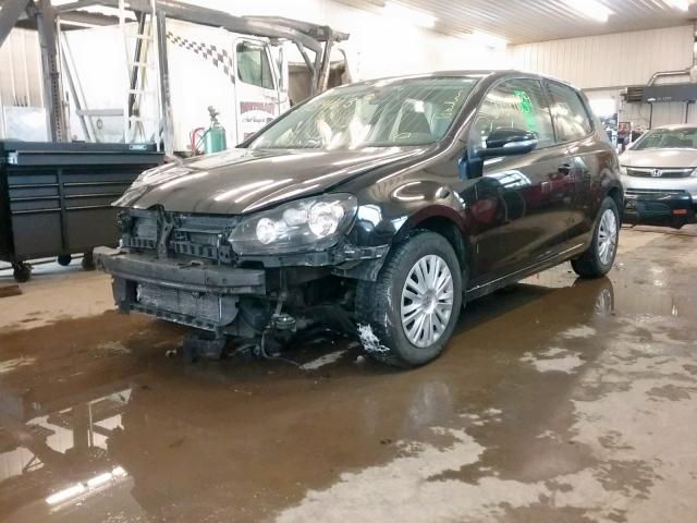 WVWAB7AJ2BW342130 - 2011 VOLKSWAGEN GOLF 黑色 照片 2