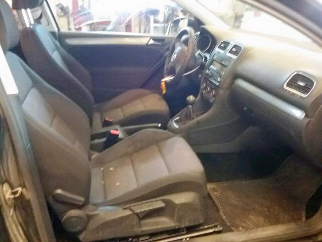 WVWAB7AJ2BW342130 - 2011 VOLKSWAGEN GOLF 黑色 照片 5