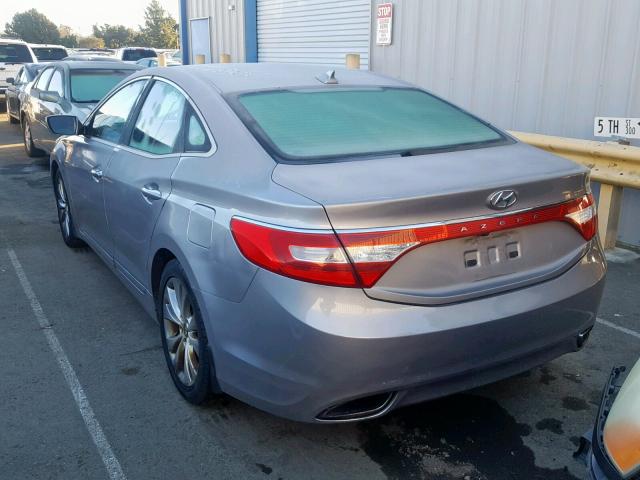 KMHFG4JG0DA199782 - 2013 HYUNDAI AZERA SILVER photo 3