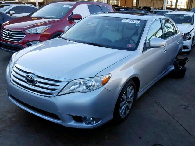 4T1BK3DB2BU396715 - 2011 TOYOTA AVALON BAS SILVER photo 2