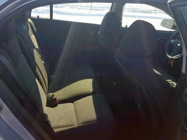 1G1ZC5E07CF372224 - 2012 CHEVROLET MALIBU 1LT ვერცხლისფერი ფოტო 6