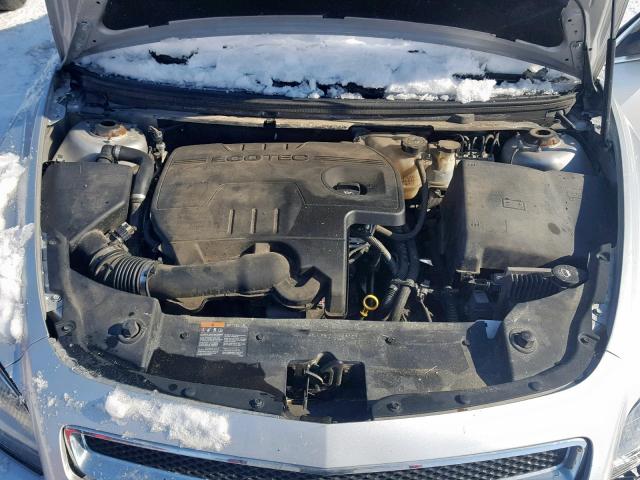 1G1ZC5E07CF372224 - 2012 CHEVROLET MALIBU 1LT ვერცხლისფერი ფოტო 7