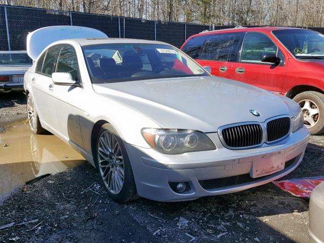 WBAHL83567DT09150 - 2007 BMW 750I GRAY photo 1