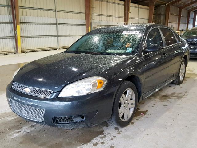 2G1WB5E35E1113449 - 2014 CHEVROLET IMPALA LIM GRAY photo 2