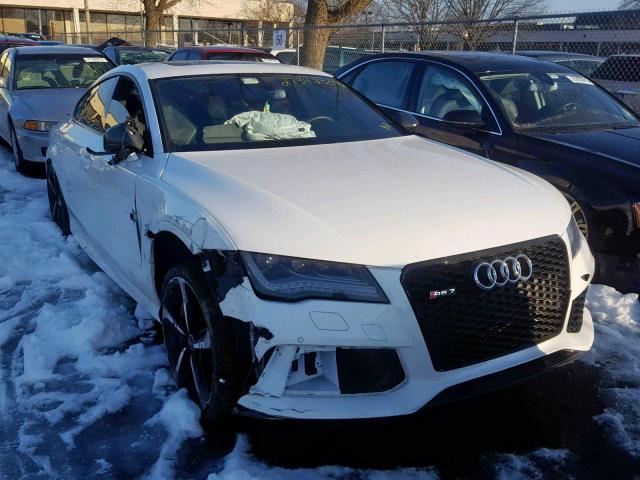 WUAW2BFC6EN903526 - 2014 AUDI RS7 WHITE photo 1