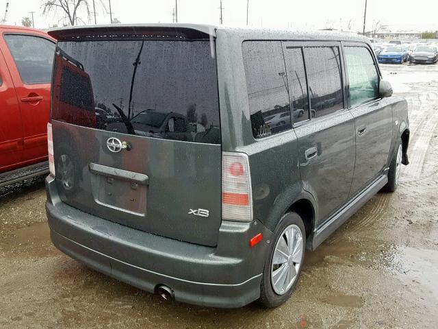 JTLKT334440157850 - 2004 TOYOTA SCION XB Жасыл фото 4