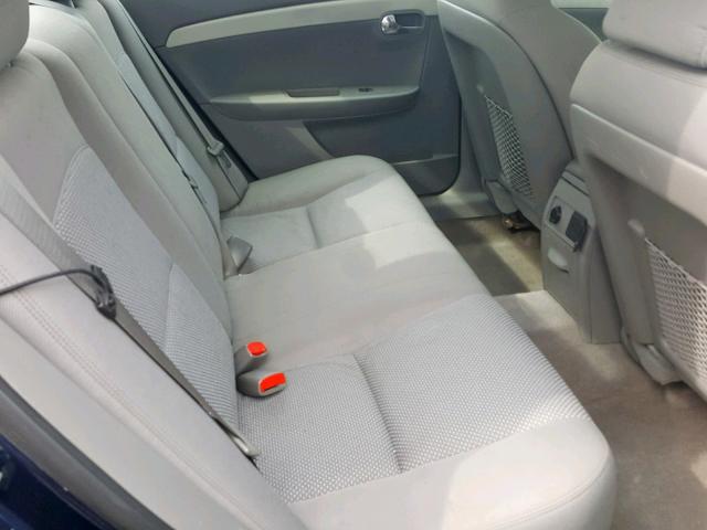 1G1ZC5E16BF362307 - 2011 CHEVROLET MALIBU 1LT ლურჯი ფოტო 6