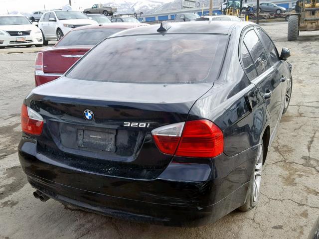 WBAVC535X8FZ89657 - 2008 BMW 328 I SULE BLACK photo 4