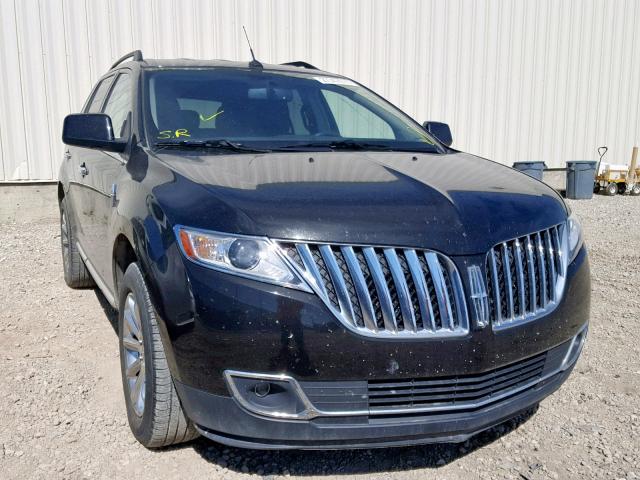 2LMDJ8JK4BBJ02495 - 2011 LINCOLN MKX AWD BLACK photo 1