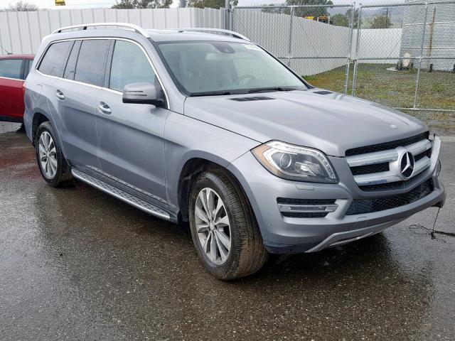 4JGDF7CE5EA393619 - 2014 MERCEDES-BENZ GL 450 4MA SILVER photo 1