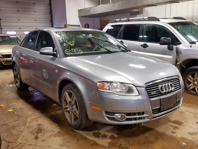 WAUDF78EX6A207598 - 2006 AUDI A4 2.0T QU GRAY photo 1