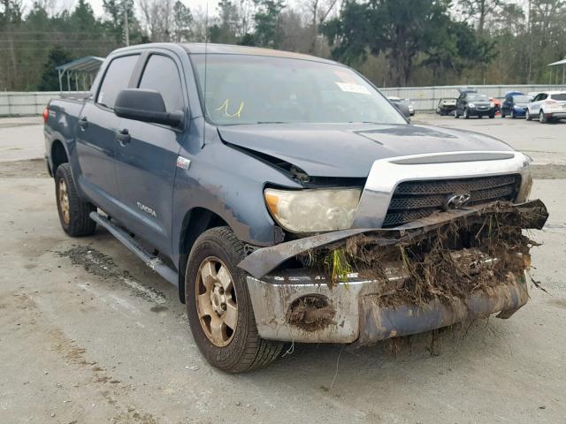 5TBDV54167S461092 - 2007 TOYOTA TUNDRA CRE BLUE photo 1