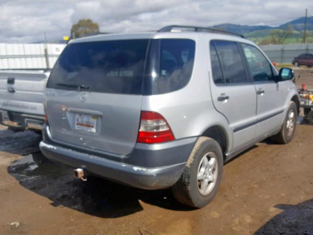 4JGAB54E5XA087248 - 1999 MERCEDES-BENZ ML 320 SILVER photo 4