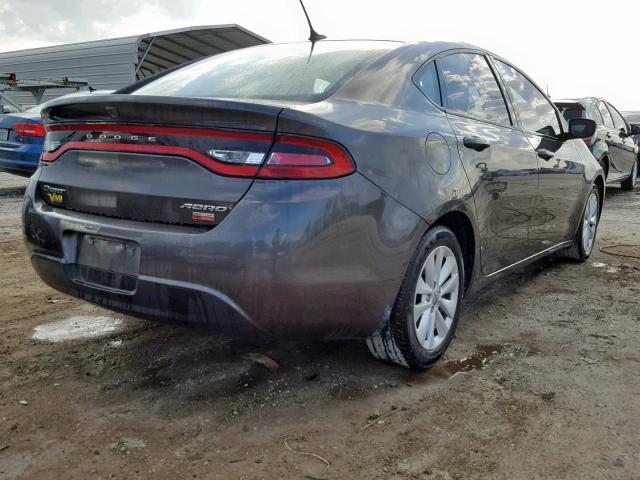 1C3CDFDH4ED861996 - 2014 DODGE DART SE AE GRAY photo 4