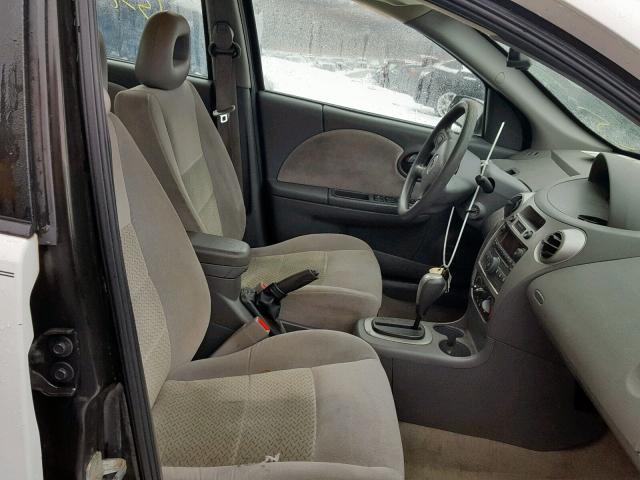 1G8AL55F27Z174383 - 2007 SATURN ION LEVEL WHITE photo 5