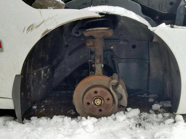 1G8AL55F27Z174383 - 2007 SATURN ION LEVEL WHITE photo 9