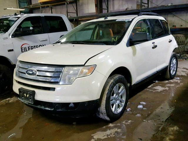 2FMDK36C27BA96815 - 2007 FORD EDGE SE WHITE photo 2