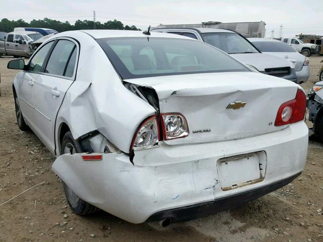 1G1ZJ57BX9F124241 - 2009 CHEVROLET MALIBU 2LT WHITE photo 3