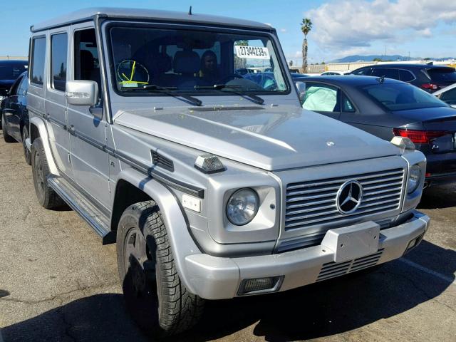 WDCYR49E73X140289 - 2003 MERCEDES-BENZ G 500 SILVER photo 1