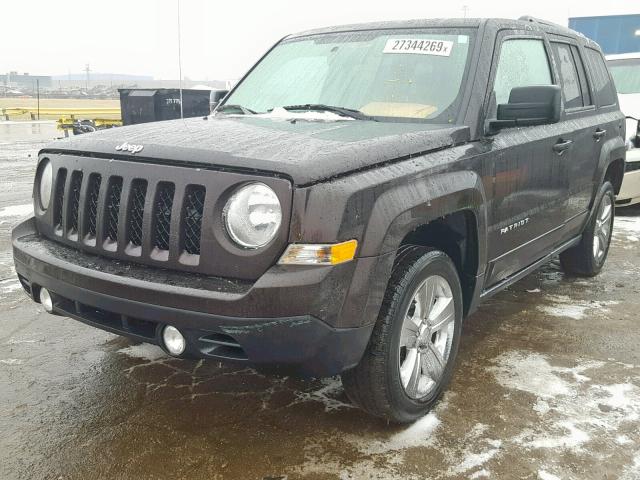 1C4NJRFB2ED716852 - 2014 JEEP PATRIOT LA BROWN photo 2