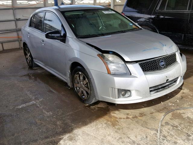 3N1AB6AP3BL730314 - 2011 NISSAN SENTRA 2.0 SILVER photo 1