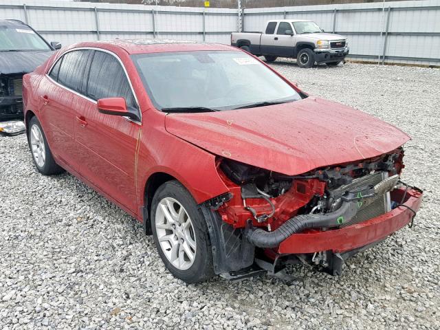 1G11F5SR0DF268523 - 2013 CHEVROLET MALIBU 2LT RED photo 1