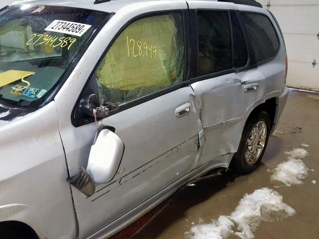 1GKET63MX72145788 - 2007 GMC ENVOY DENA SILVER photo 9