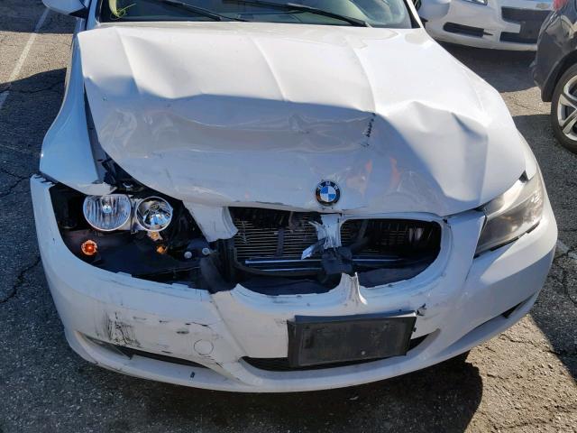 WBAPH5C52BF093306 - 2011 BMW 328 I SULE WHITE photo 7