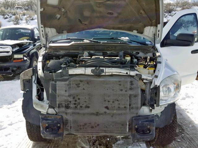 3D7MX38AX8G164719 - 2008 DODGE RAM 3500 S WHITE photo 7