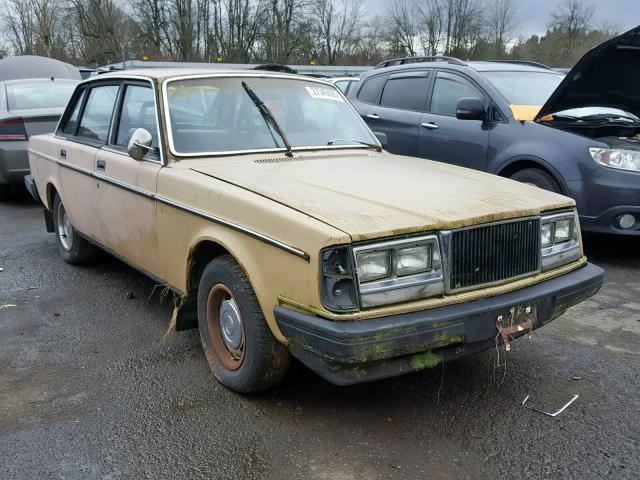 YV1AX8847E1051450 - 1984 VOLVO 244 DL TAN photo 1