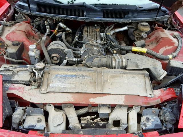 2G2FV32P9S2220654 - 1995 PONTIAC FIREBIRD F RED photo 7