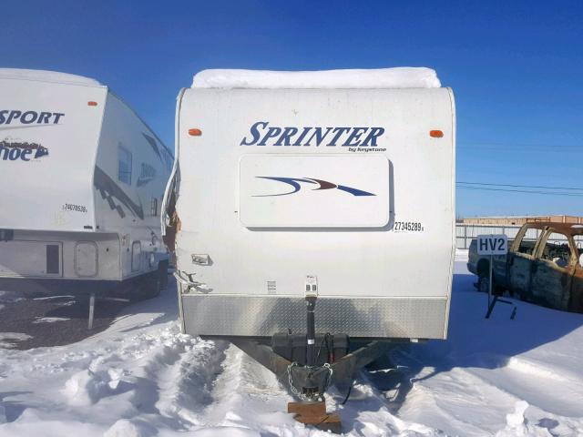 4YDT274624K213621 - 2004 KEYSTONE SPRINTER WHITE photo 2