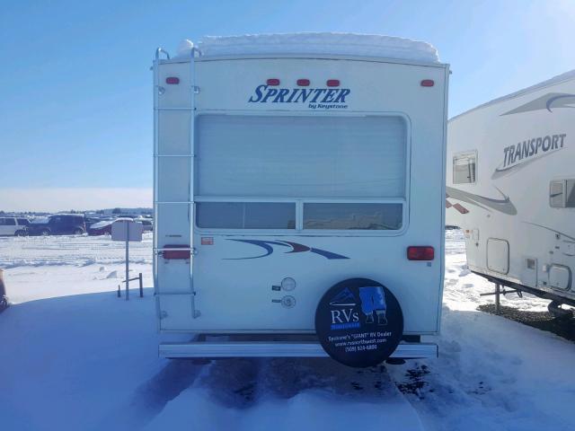 4YDT274624K213621 - 2004 KEYSTONE SPRINTER WHITE photo 5