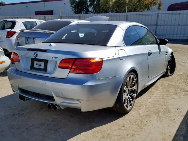 WBSDX9C56BE583990 - 2011 BMW M3 BLUE photo 4