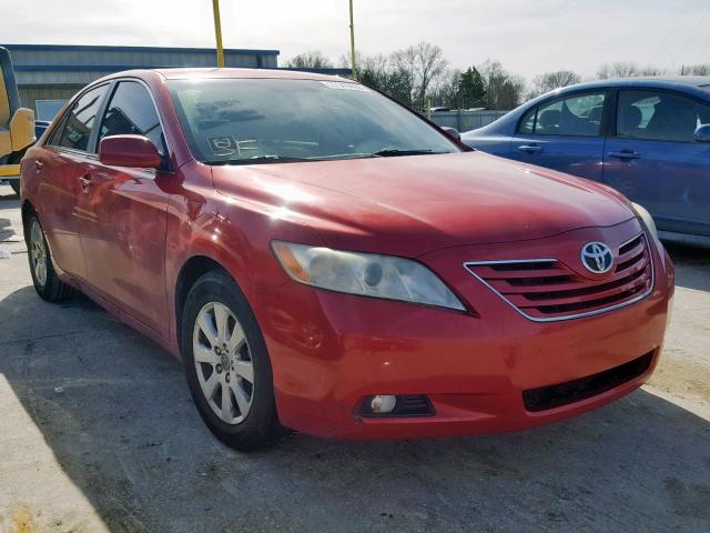 4T1BE46K57U062857 - 2007 TOYOTA CAMRY NEW RED photo 1