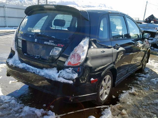 JS2RC62H965354198 - 2006 SUZUKI AERIO BLACK photo 4