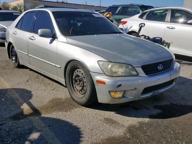 JTHBD192330075012 - 2003 LEXUS IS 300 SILVER photo 1