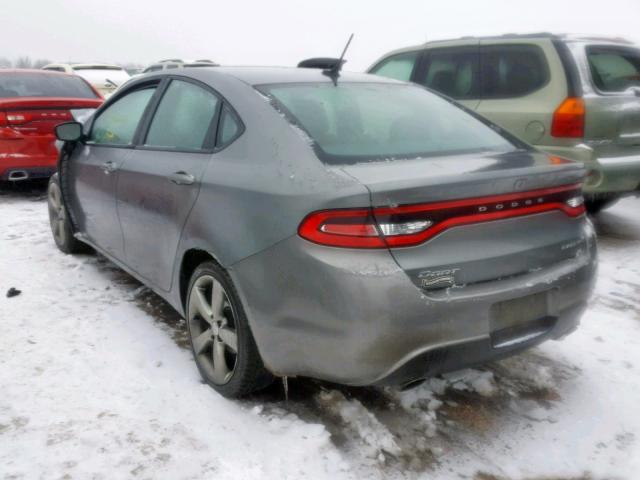 1C3CDFBA7DD325077 - 2013 DODGE DART SXT GRAY photo 3