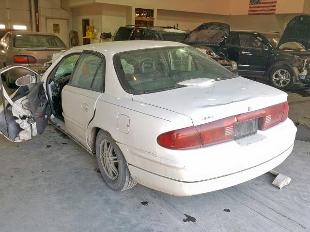 2G4WB55K611163300 - 2001 BUICK REGAL LS WHITE photo 3