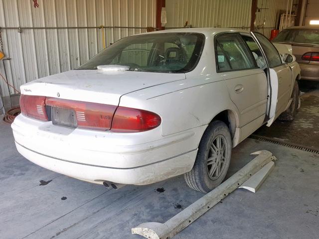 2G4WB55K611163300 - 2001 BUICK REGAL LS WHITE photo 4