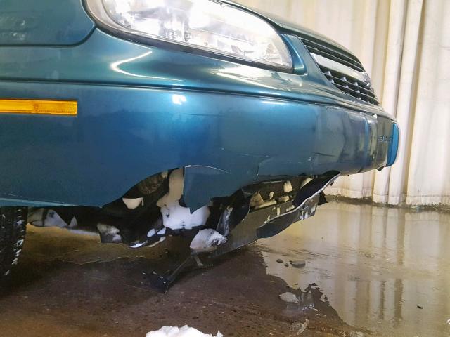 1G1NE52J42M687949 - 2002 CHEVROLET MALIBU LS GREEN photo 9